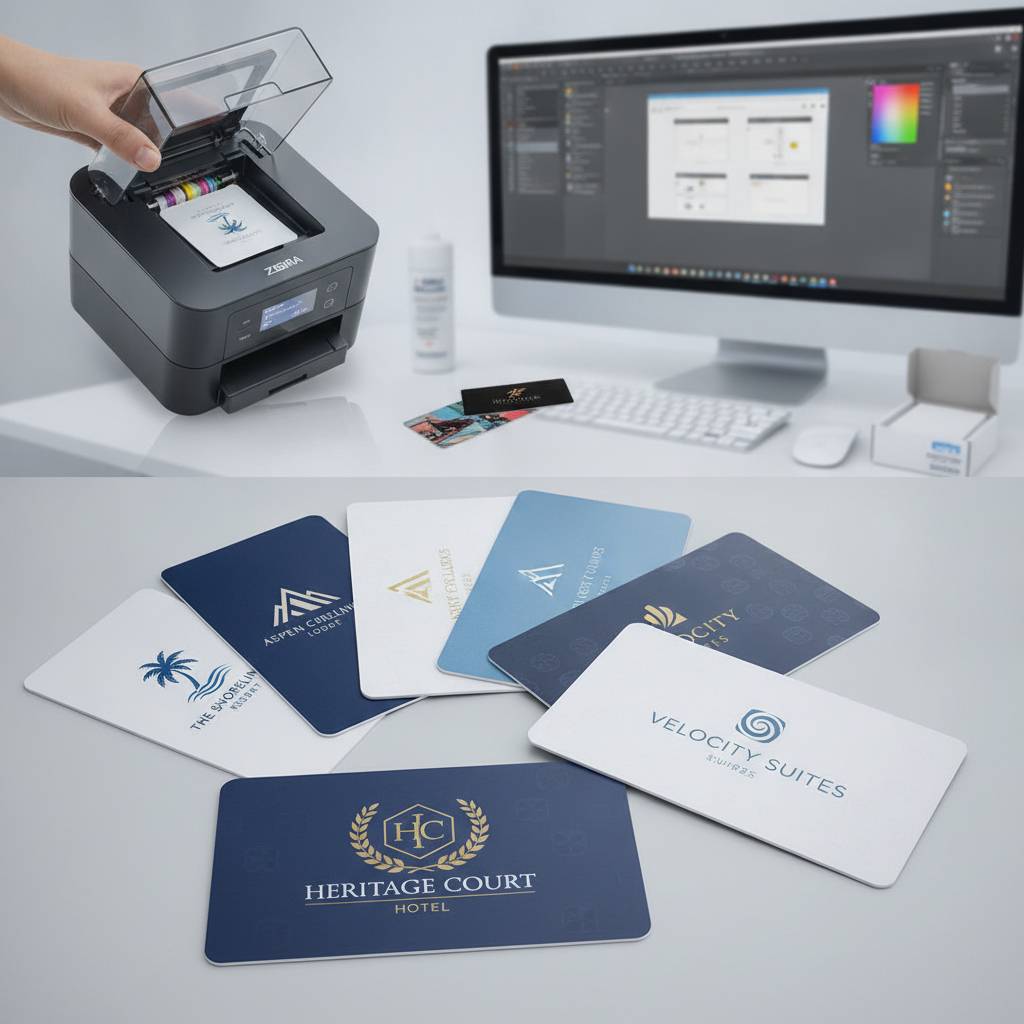 How Hotel Key Card Printing Works