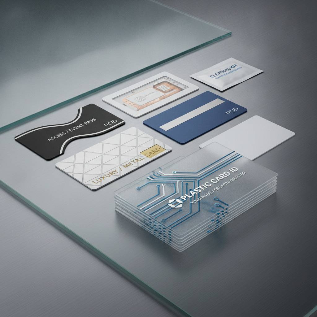 Specialty Cards: Clear, Custom Shapes, and Luxury Metal