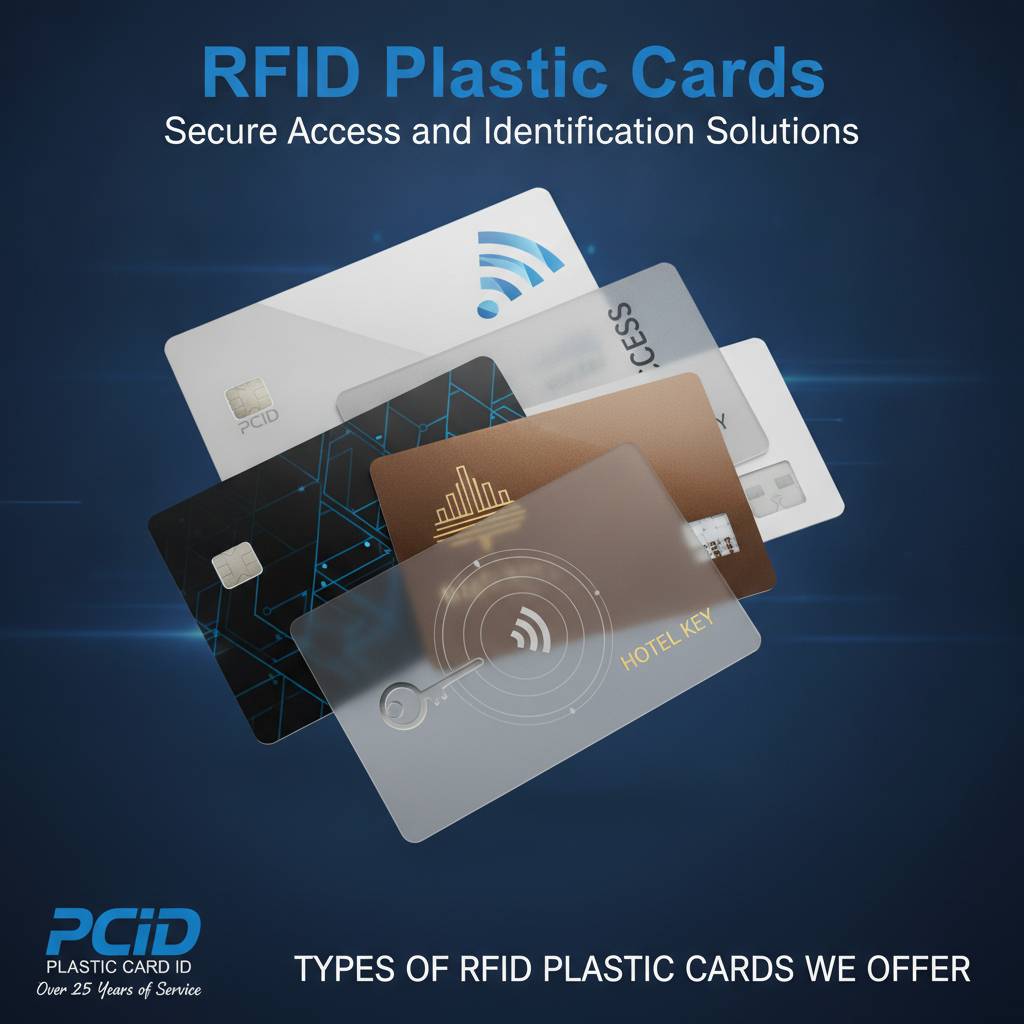Types of RFID Plastic Cards We Offer