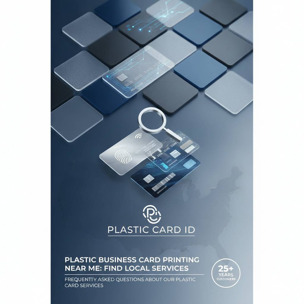 Frequently Asked Questions About Our Plastic Card Services