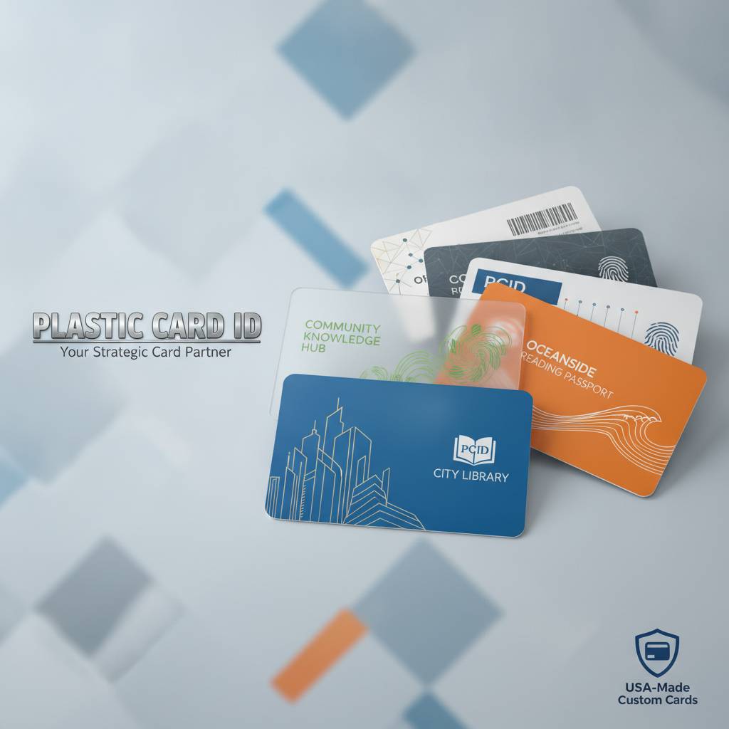 Custom Design Options for Your Library Cards